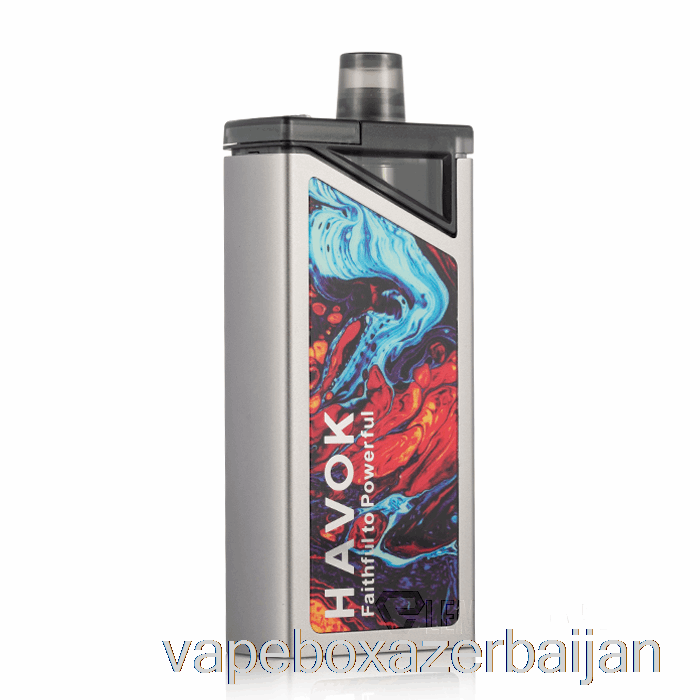 Vape Box Azerbaijan Uwell HAVOK V1 65W Pod Mod Silver